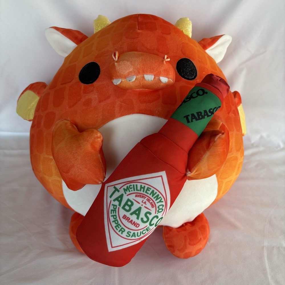 ZURU Snackles Tabasco Dragon Super Sized 14 inch Ultra Soft Plush Collectible